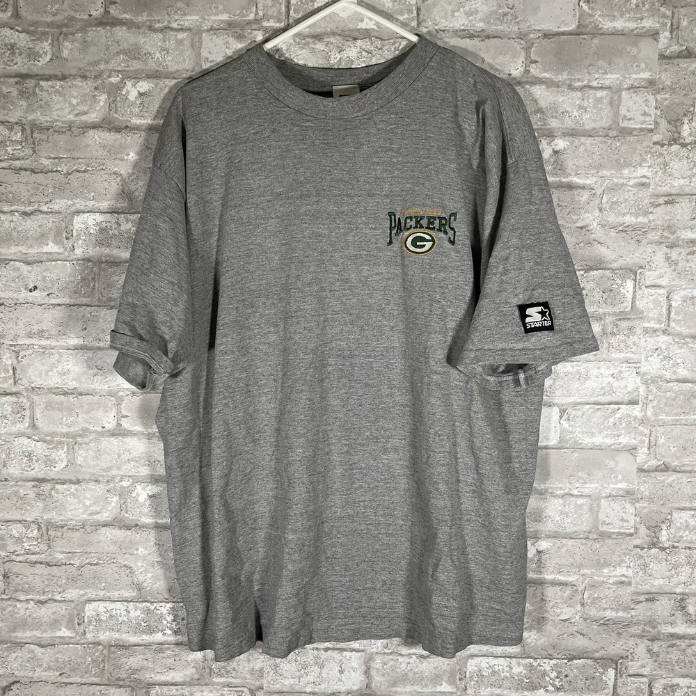 vintage 90s Starter Green Bay Packers t-shirt No Tag Size XL See Measurements